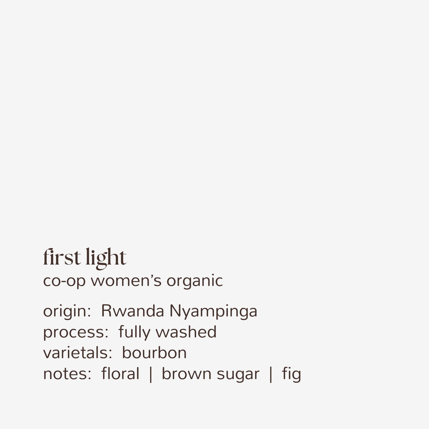 first light
